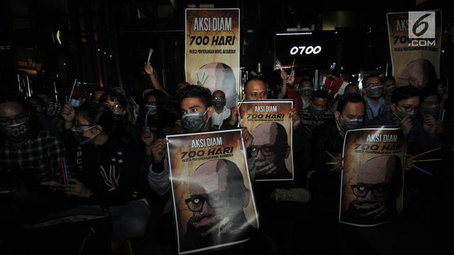 Aksi Diam 700 Hari Novel Baswedan