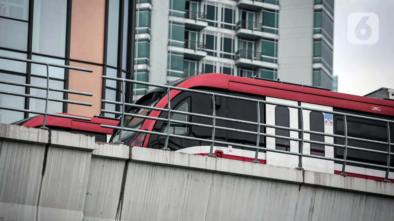 FOTO: Rencana Pengoperasian LRT Jabodebek