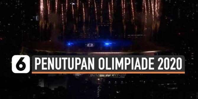 VIDEO: Kembang Api Hiasi Langit Tokyo Jelang Penutupan Olimpiade 2020