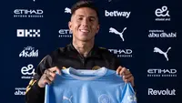 Enzo Fernandez resmi gabung Manchester City, Rabu (2/9/2026) pagi WIB. (X/Man City)