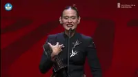 Sha Ine Febriyanti raih Piala Citra kategori Pemeran Utama Wanita Terbaik FFI 2023. [Foto: YouTube/Festival Film Indonesia]