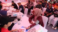 Dukung Upaya Promotif dan Preventif dengan Menggelar Cek Segitiga dan Konsultasi Gratis Hipertensi, Kolesterol dan Diabetes.&nbsp; foto: istimewa