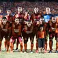 Pusamania Borneo FC memastikan diri sebagai juara Grup A Piala Gubernur Kaltim 2016 dalam partai pamungkas melawan Gresik United, pada Jumat (4/3) di Stadion Segiri, Samarinda. Dokumentasi PBFC