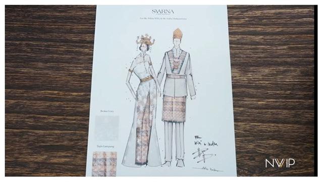 10 Detail Busana Akad Nikita Willy dan Indra Priawan, Mewah dan Elegan