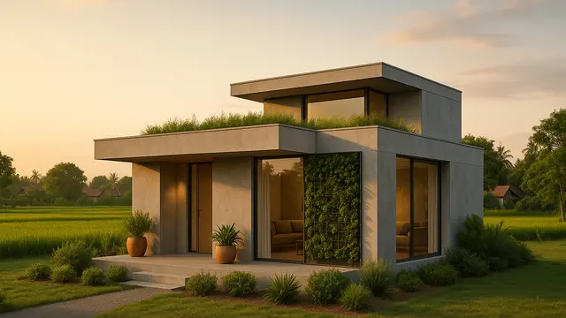 Model Rumah Sederhana tapi Indah di Desa dengan Gaya Minimalis Modern