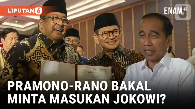 VIDEO: Jokowi Buka Pintu Untuk Pramono-Rano Jika Diminta Masukan