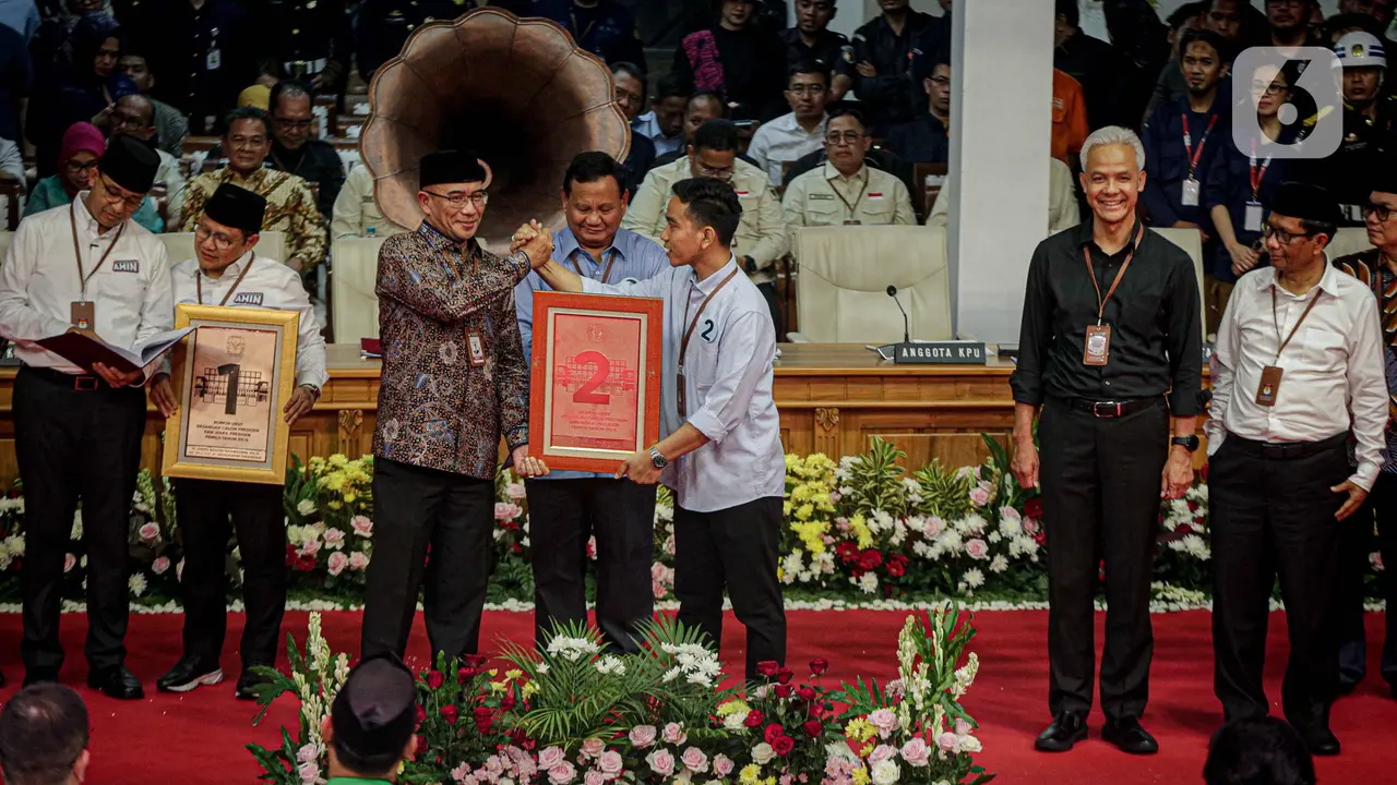 pengundian nomor urut capres-cawapres Pemilu 2024