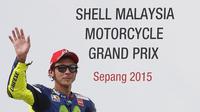 Pebalap Yamaha, Valentino Rossi, batal memboikot seri MotoGP Valencia, yang akan digelar 8 November.
