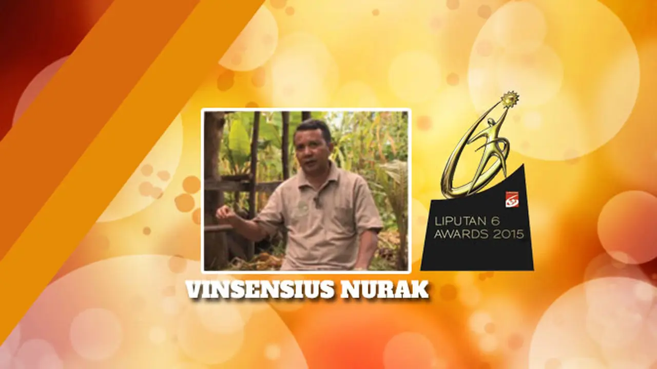 Vinsensius Nurak Profil dan peraih penghargaan LIA 2015-2