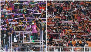 Persikmania dan Jakmania. (Doc Bola.com)