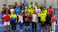 Tim bulu tangkis Indonesia di Olimpiade Tokyo 2020. (Dok PBSI)