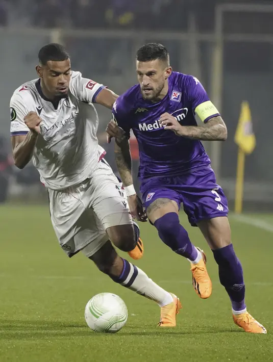 Perwakilan asal Swiss ini menang 2-1 setelah sempat tertinggal lebih dahulu. (Marco Bucco/LaPresse via AP)