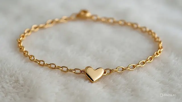 Gelang Emas Charm Mini 2025 untuk Muslimah