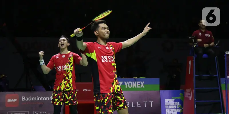 Fajar/Rian Juara Ganda Putra Indonesia Masters 2022