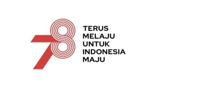 Logo resmi hari ulang tahun (HUT) ke-78 Republik Indonesia (RI). (Liputan6.com)