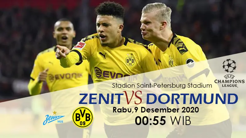 Live zenit vs dortmund sales