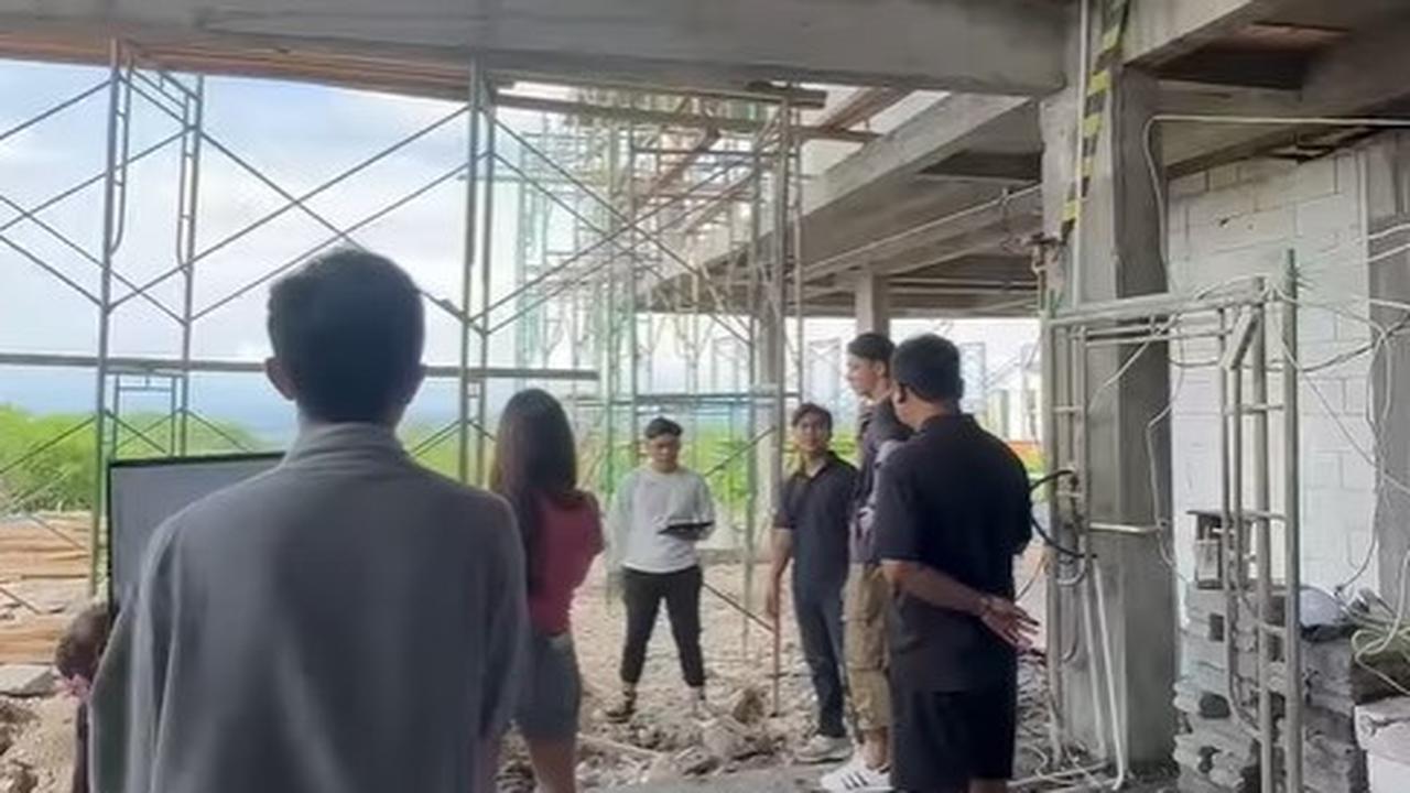 Potret perkembangan rumah baru Samuel Zylgwyn (Sumber: Instagram/samuel_zylgwyn dan Instagram/frandaaa87)