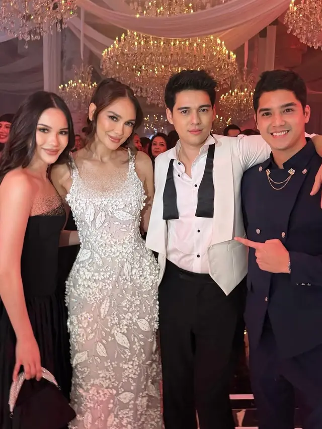 8 Pasangan Seleb yang Hadiri Resepsi Luna Maya dan Maxime Bouttier di Jakarta