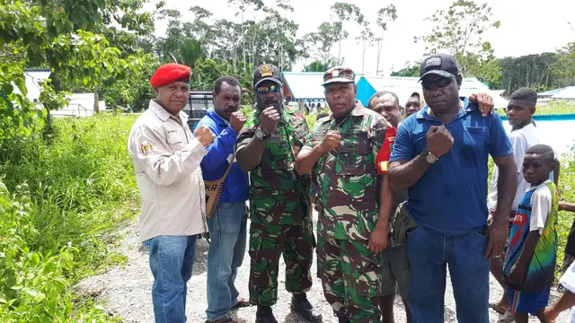 Anak asli Timika yang perekrutam awal Kopassus pertama di Timika