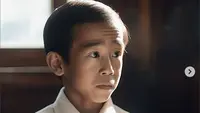 Foto Presiden Joko Widodo kecil hasil gubahan teknologi kecerdasan buatan alias artificial intelligence (Foto: Instagram @yofangga)