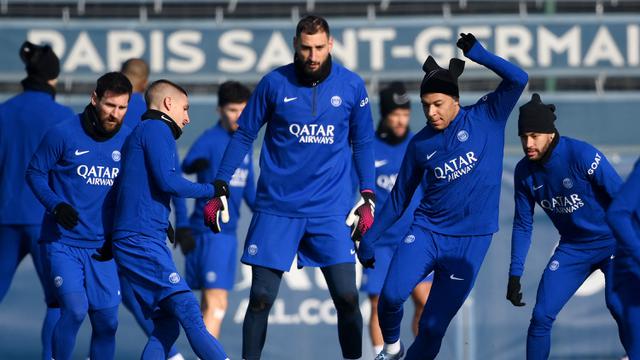 Foto: Habis Ribut-Ribut, Neymar Mbappe Messi Latihan Bareng Pemain PSG Jelang Hadapi Bayern Munchen di Liga Champions