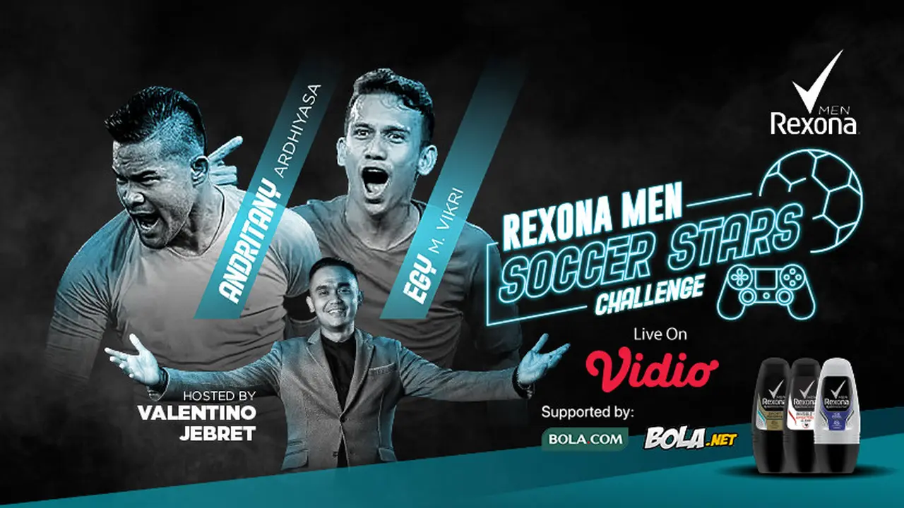 REXONA Men Soccer Stars Challenge - Andritany Ardhiyasa Vs Egy Maulana Vikri