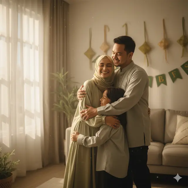 Prompt AI Foto Keluarga Muslim