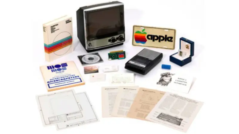 Apple-1, Komputer Apple pertama dilelang. Sumber: Geek