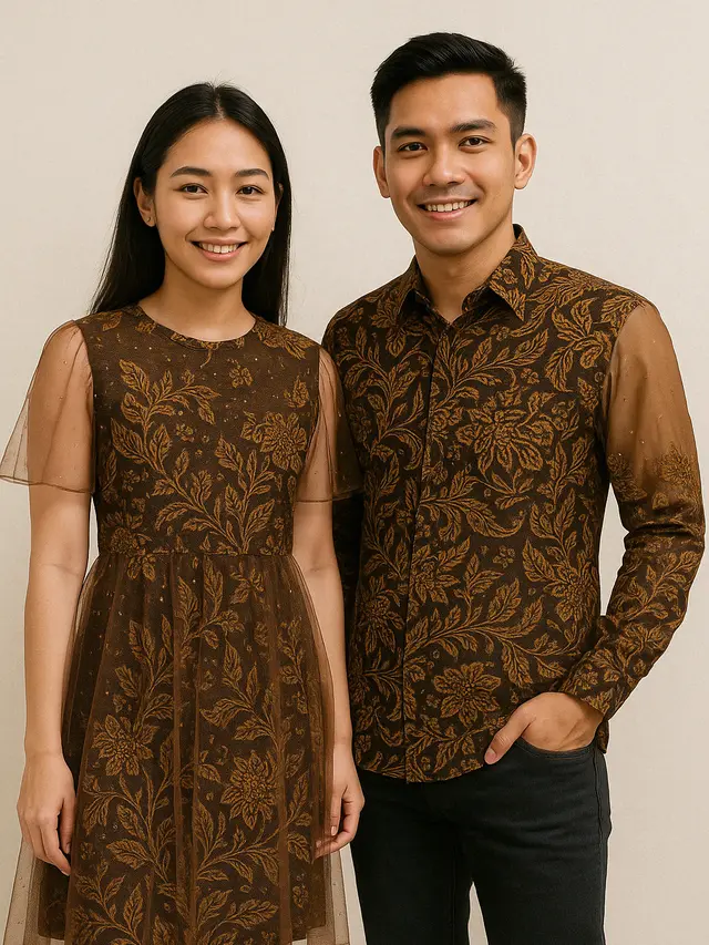 Batik Kombinasi Tile Transparan (Foto: Rizka Nur Laily via ChatGPT)