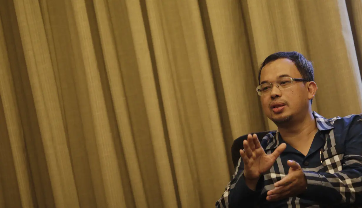 Melalui pengelolaan PSSI secara good corporate governance, Vijaya Fitriyasa yakin bisa memperbaiki kualitas sepak bola Indonesia. (Bola.com/Vitalis Yogi Trisna)