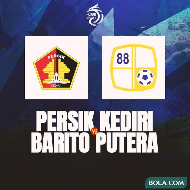 Liga 1 -  Persik Kediri Vs Barito Putera