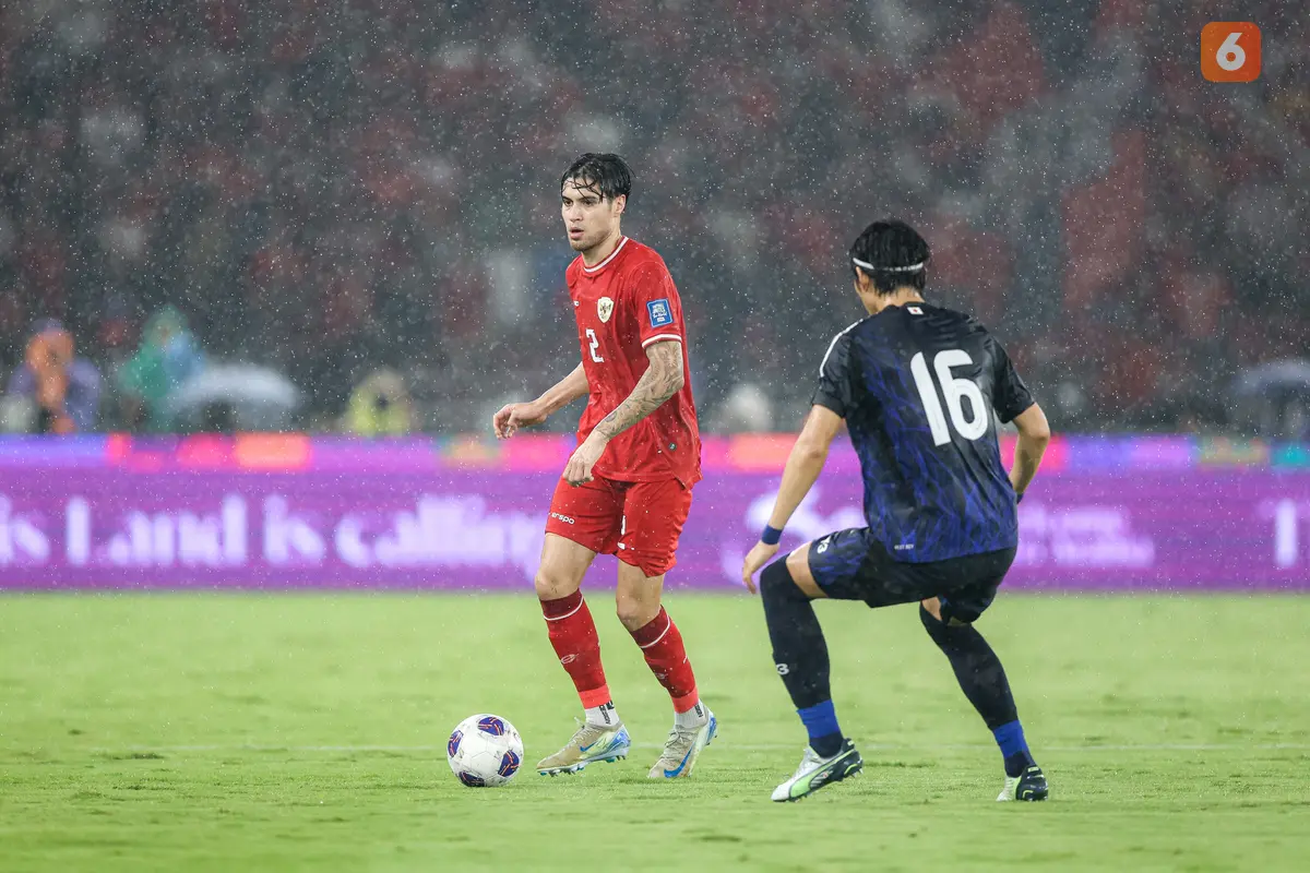 Foto: 41 Menit Debut Kevin Diks Bersama Timnas Indonesia, Berakhir Diganti Karena Cedera