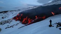 Tak Hanya di Indonesia, Ribuan Turis Bencana Juga Datangi Gunung Etna yang Sedang Erupsi