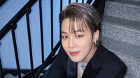 Jimin BTS kembali menghebohkan jagat maya dengan single baru &ldquo;Set Me Free Pt.2&rdquo; pada Maret 2023. (Foto: Dok. Instagram terverifikasi @j.m)