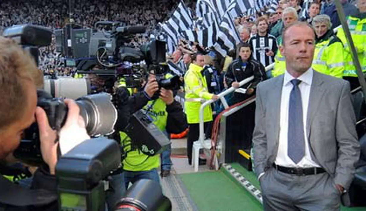 Newcastle United manager Alan Shearer before English Premier League match against Middlesbrough at St James' Park in Newcastle, on May 11 2009. AFP PHOTO/ANDREW YATES