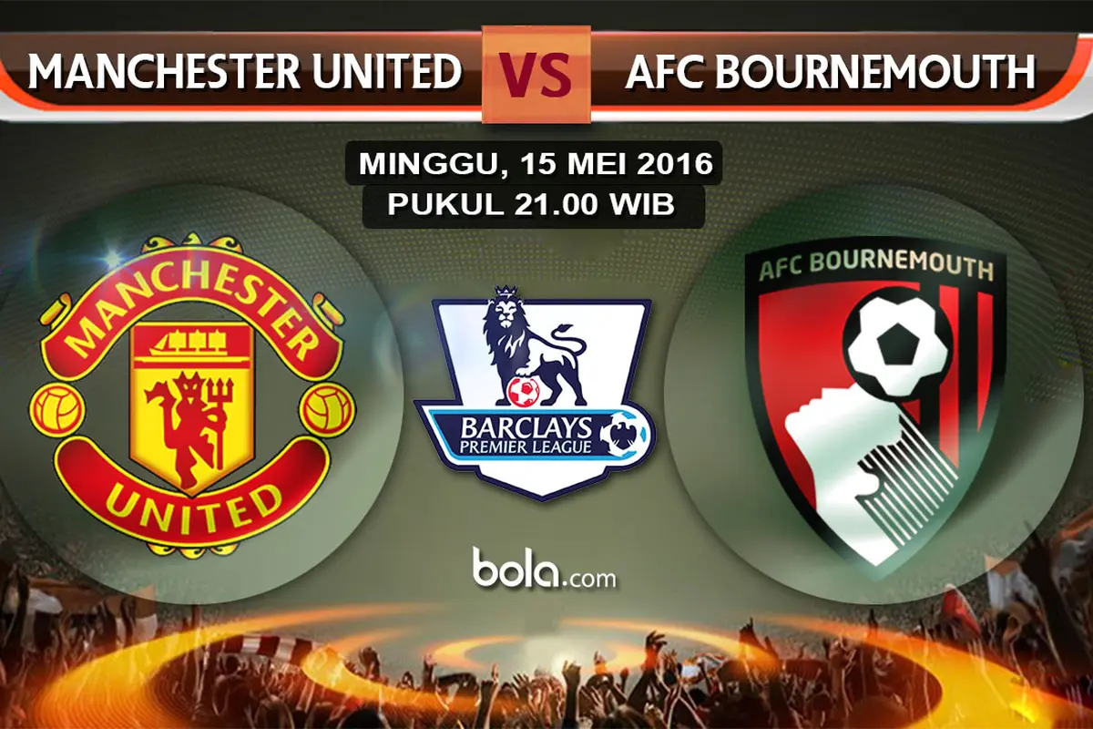 Manchester United vs AFC Bournemouth (bola.com/Rudi Riana)