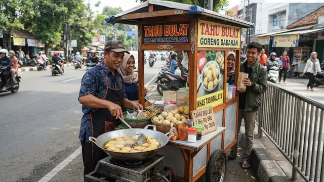 Ide Jualan Sederhana yang Sering Habis Sebelum Siang Model Jualan Tahu Bulat Dadakan