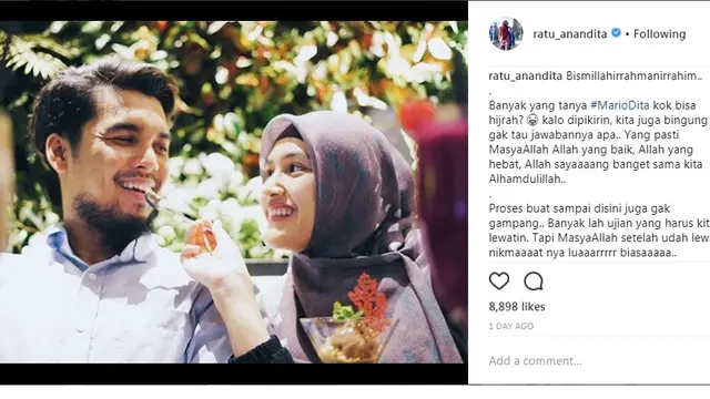 Ratu Anandita (Foto: Instagram)