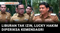 Buntut liburan tanpa izin ke Jepang, Bupati Indramayu, Lucky Hakim akhirnya diperiksa Inspektorat Kementerian Dalam Negeri. Selain mengakui kesalahannya, Lucky menegaskan siap menerima konsekuensi termasuk sanksi akibat perbuatannya.