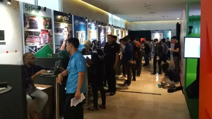 Local Startup Fest 2.0 di Ballroom Kuningan City, Jakarta/Vemale.com/Zika Z