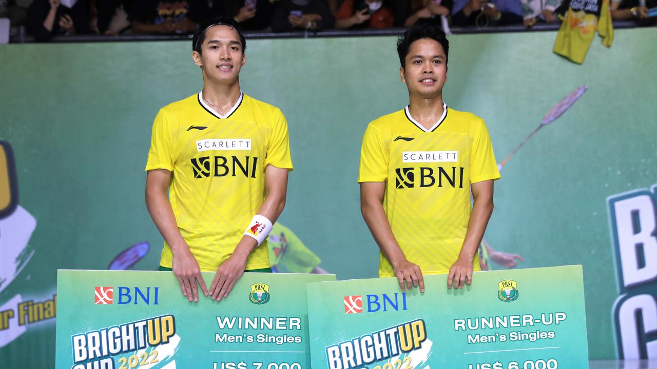 Jonatan Christie - BNI BrightUp Cup 2022 - Bulu Tangkis