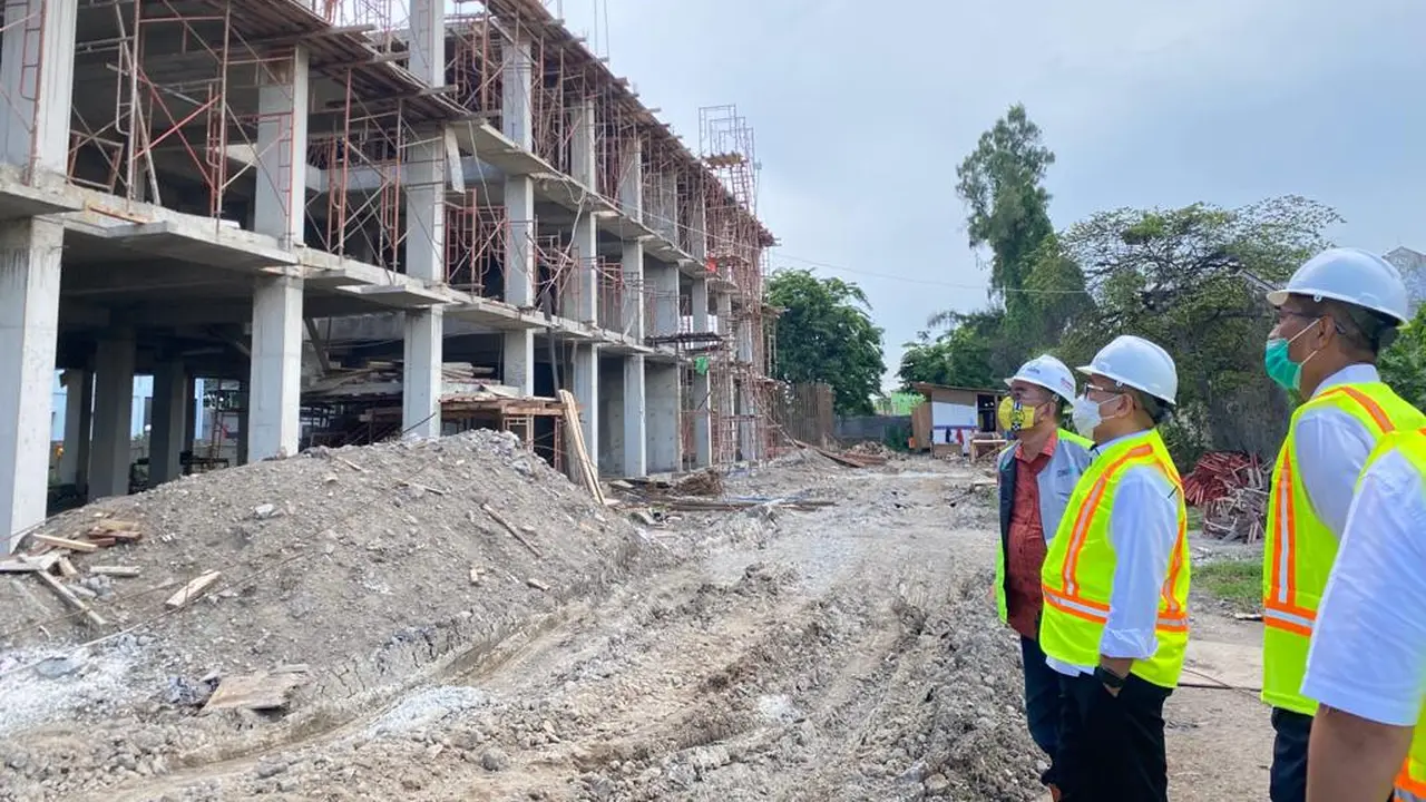 Proyek rusunawa untuk Masyarakat Berpenghasilan Rendah (MBR) di Jawa Timur.