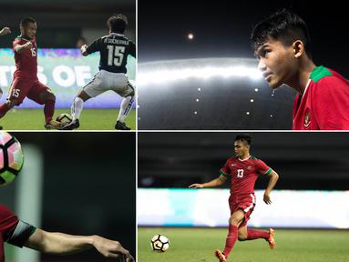 Berikut ini Egy Maulana Vikri dan enam wonderkid yang membela Timnas Indonesia U-19 pada kualifikasi Piala Asia U-19 2018 di Korea Selatan. (Bola.com/Vitalis Yogi Trisna)