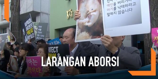 VIDEO: Korea Selatan Resmi Cabut Larangan Aborsi
