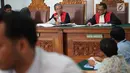 Hakim Ketua saat memimpin sidang gugatan perdata sejumlah calon anggota legislatif Partai Gerindra pada Pemilu 2019 terhadap partainya sendiri di PN Jakarta Selatan, Senin (22/7/2019). Sidang beragendakan pembacaan replik penggugat terhadap jawaban tergugat. (Liputan6.com/Immanuel Antonius)