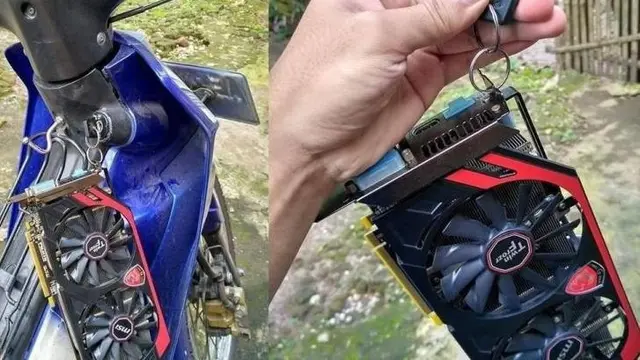 6 Gantungan Kunci Motor dari Elektronik Ini Kelewat Nyeleneh, Kocak