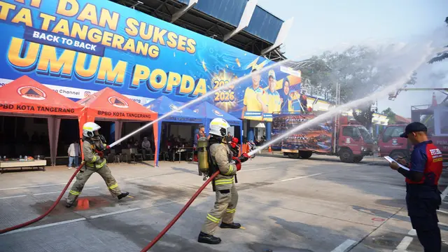 Ada FFSC 2026, Damkar Kota Tangerang Pamer Skill Kesiapsiagaan Darurat