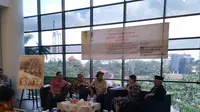 Buku Bogor Zaman Jepang dan Bogor Zaman Revolusi diluncurkan di Perpustakaan UI Depok, Rabu, 8 Maret 2017.