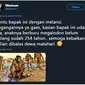 Cuitan kocak ala netizen jika Twitter ada di zaman purba. (Sumber: twitter/@Wariman_)