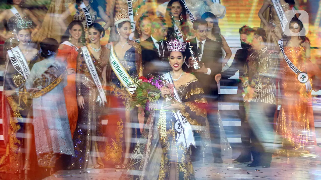 FOTO: Laksmi Shari De Neefe Suardana Terpilih sebagai Puteri Indonesia 2022